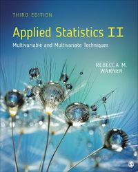 Cover image for Applied Statistics II: Multivariable and Multivariate Techniques