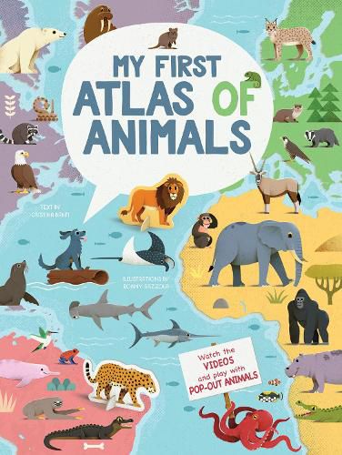 Cover image for My First Atlas of Animals