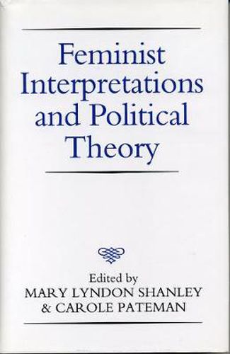 Cover image for Feminist Interpretations and Political Theory