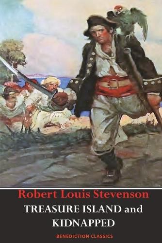 Cover image for Treasure Island AND Kidnapped (Unabridged and fully illustrated)