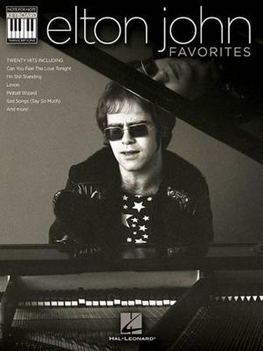 Cover image for Elton John Favorites: Note-For-Note Keyboard Transcriptions