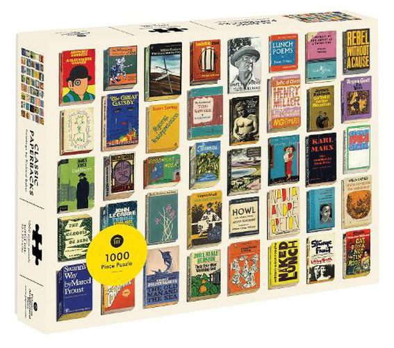 Cover image for Classic Paperbacks 1000 Piece Puzzle