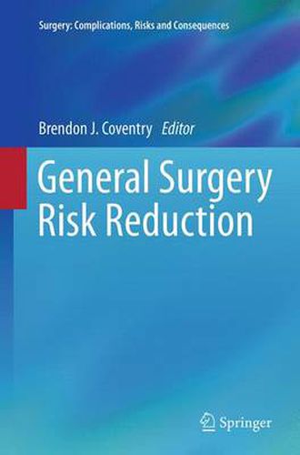 Cover image for General Surgery Risk Reduction