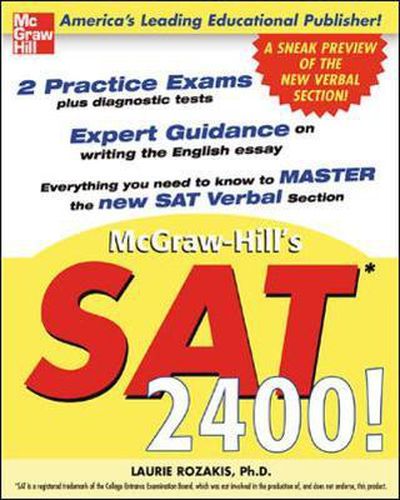 Cover image for McGraw-Hill's SAT 2400!