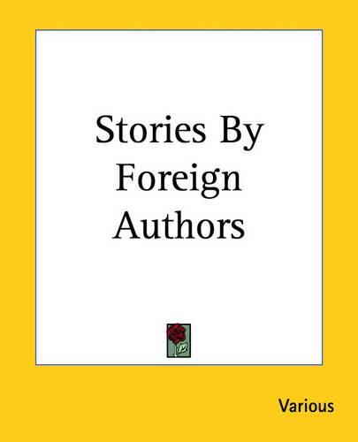 Cover image for Stories By Foreign Authors