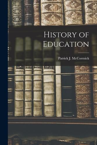 Cover image for History of Education