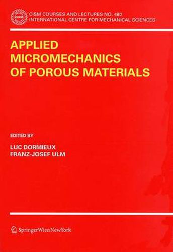 Cover image for Applied Micromechanics of Porous Materials