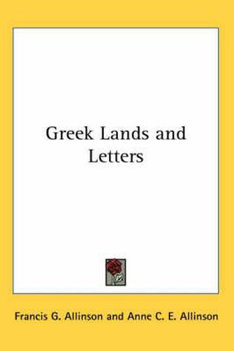 Greek Lands and Letters