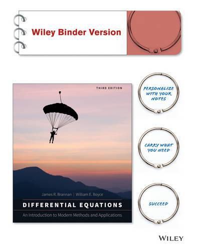 Differential Equations: An Introduction to Modern Methods and Applications