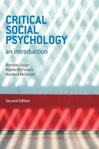 Cover image for Critical Social Psychology: An Introduction