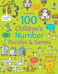 Cover image for 100 Children's Number Puzzles and Games