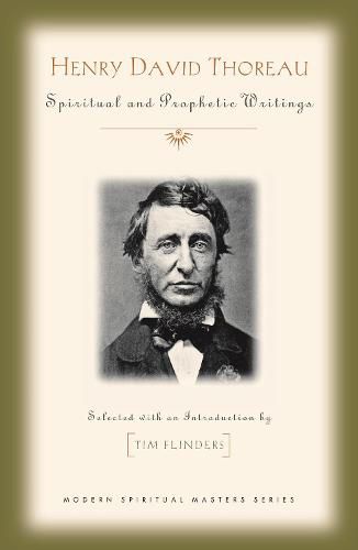 Cover image for Henry David Thoreau: Spiritual and Prophetic Writings