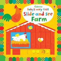Cover image for Baby's Very First Slide and See Farm