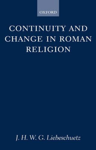 Cover image for Continuity and Change in Roman Religion