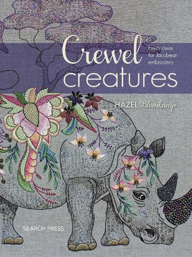 Cover image for Crewel Creatures: Fresh Ideas for Jacobean Embroidery