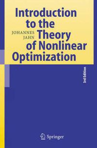 Cover image for Introduction to the Theory of Nonlinear Optimization