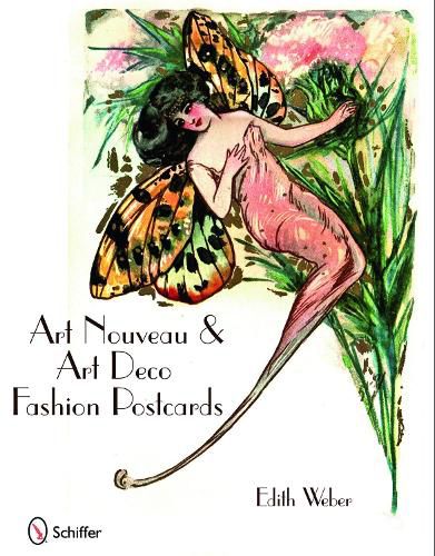 Cover image for Art Nouveau and Art Deco Fashion Postcards