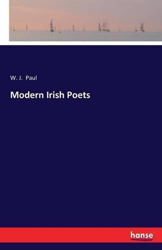 Cover image for Modern Irish Poets