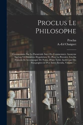 Cover image for Proclus Le Philosophe