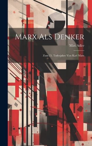 Cover image for Marx Als Denker