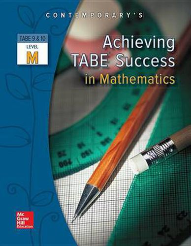 Cover image for Achieving Tabe Success in Mathematics, Level M Workbook