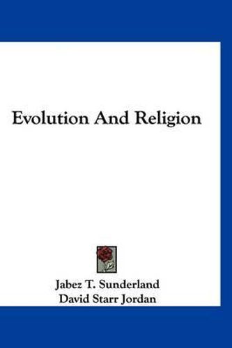 Cover image for Evolution and Religion