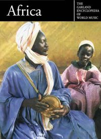 Cover image for The Garland Encyclopedia of World Music: Africa