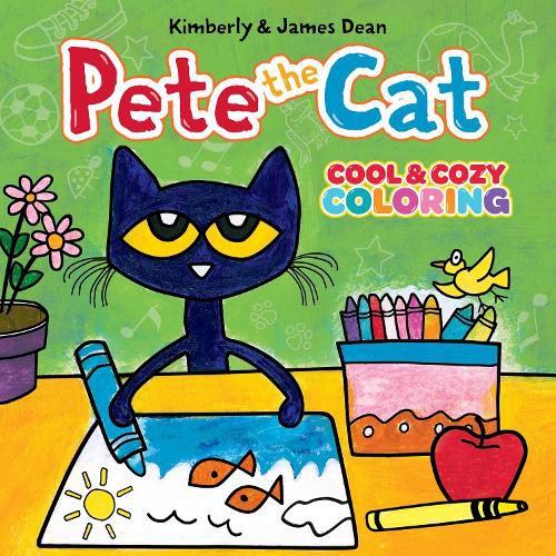 Cover image for Pete the Cat: Cool & Cozy Coloring