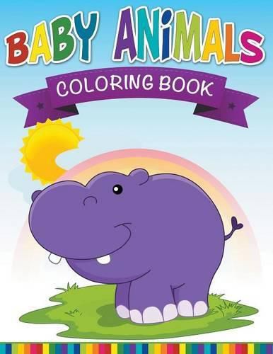 Cover image for Baby Animals Coloring Book