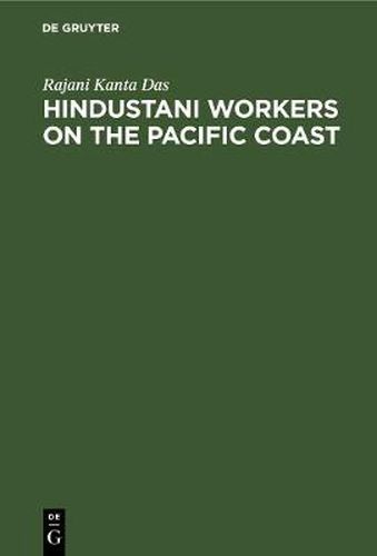 Cover image for Hindustani workers on the Pacific coast