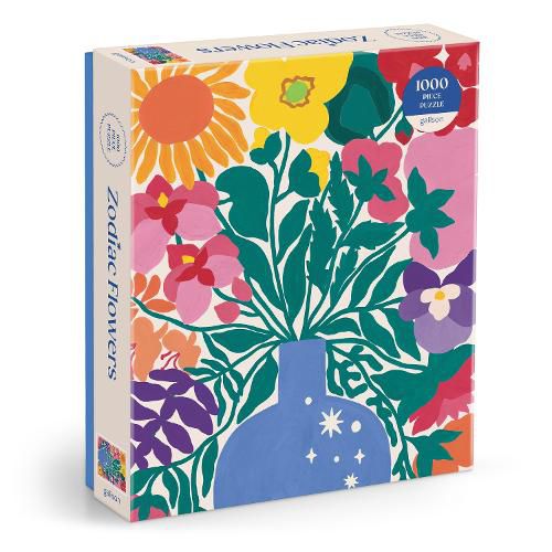 Cover image for Zodiac Flowers 1000 Piece Puzzle