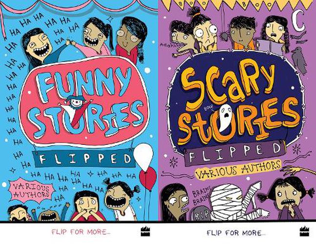 Cover image for Flipped: Funny Stories/Scary Stories