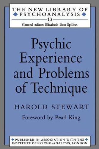 Cover image for Psychic Experience and Problems of Technique