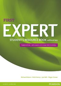 Cover image for Expert First 3rd Edition Student's Resource Book without Key