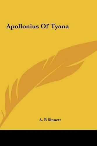 Cover image for Apollonius of Tyana Apollonius of Tyana