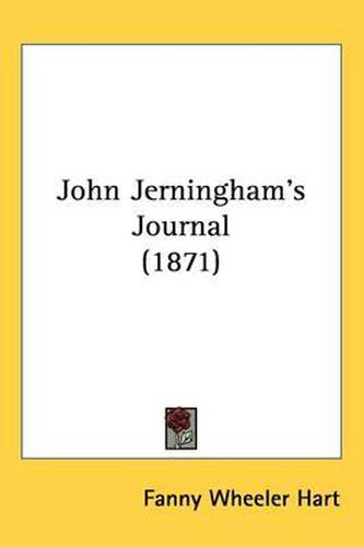 Cover image for John Jerningham's Journal (1871)