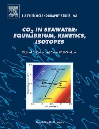 Cover image for CO2 in Seawater: Equilibrium, Kinetics, Isotopes