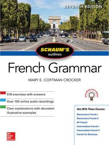 Cover image for Schaum's Outline of French Grammar, Seventh Edition
