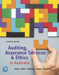 Cover image for Auditing, Assurance Services and Ethics in Australia