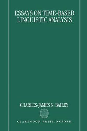 Cover image for Essays on Time-based Linguistic Analysis