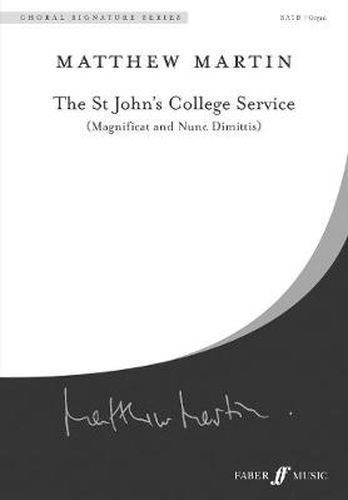 Cover image for St John's College Service: Satb (with Organ), Choral Octavo