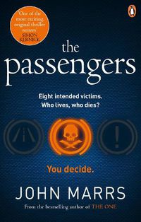 Cover image for The Passengers: A near-future thriller with a killer twist