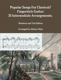 Cover image for Popular Songs For Classical/ Fingerstyle Guitar