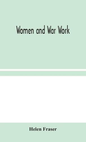 Cover image for Women and War Work