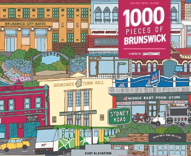 Cover image for 1000 Pieces of Brunswick Jigsaw Puzzle