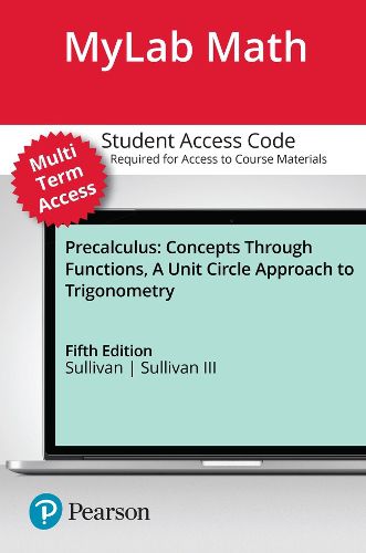 Cover image for MyLab Math with Pearson eText (up to 24 months) Access Code for Precalculus