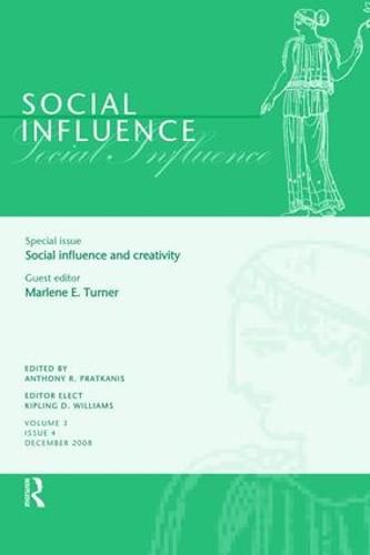 Cover image for Social Influence and Creativity: A Special Issue of Social Influence