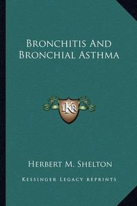 Cover image for Bronchitis and Bronchial Asthma