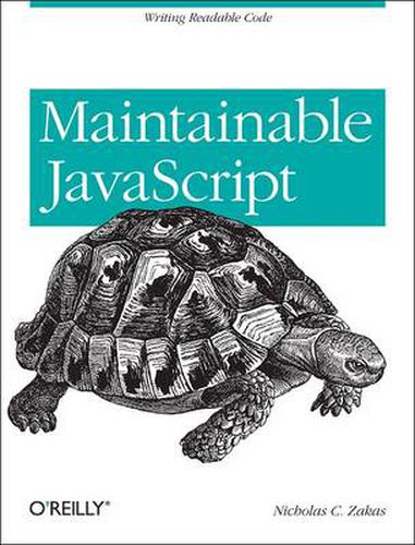 Cover image for Maintainable JavaScript