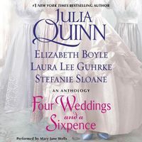 Cover image for Four Weddings and a Sixpence Lib/E: An Anthology